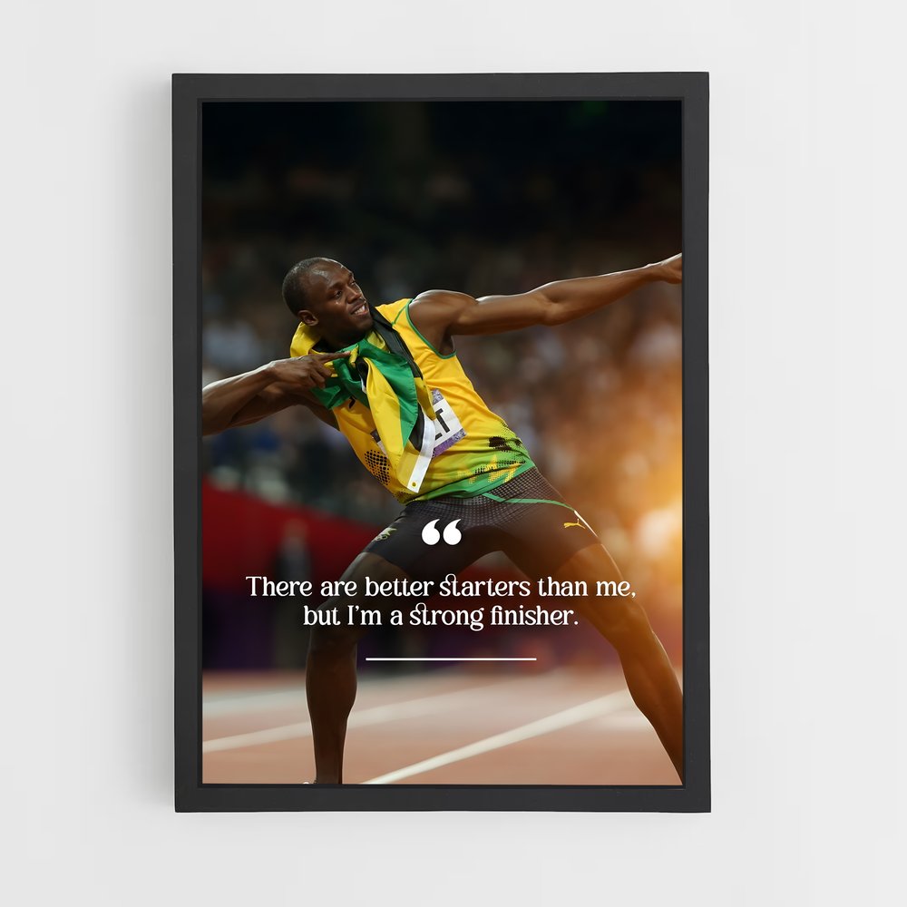 Poster Lancer d'Émeraude – affiche Athlétisme (vue 2)